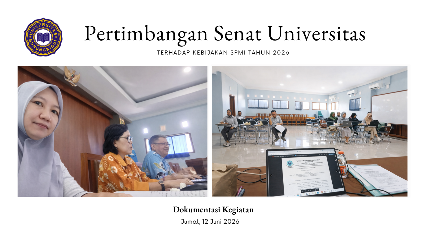 Pertimbangan Senat Universitas Terhadap Kebijakan SPMI Tahun 2026
